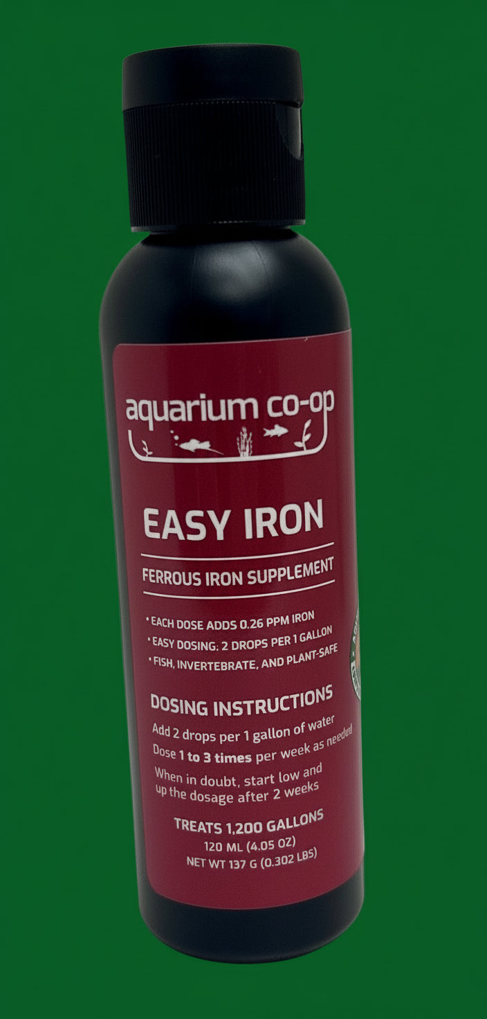 Aquarium Co-Op Easy Iron | Fertilizer | Largest Tropical Fish Selection at Your Local Fish Store