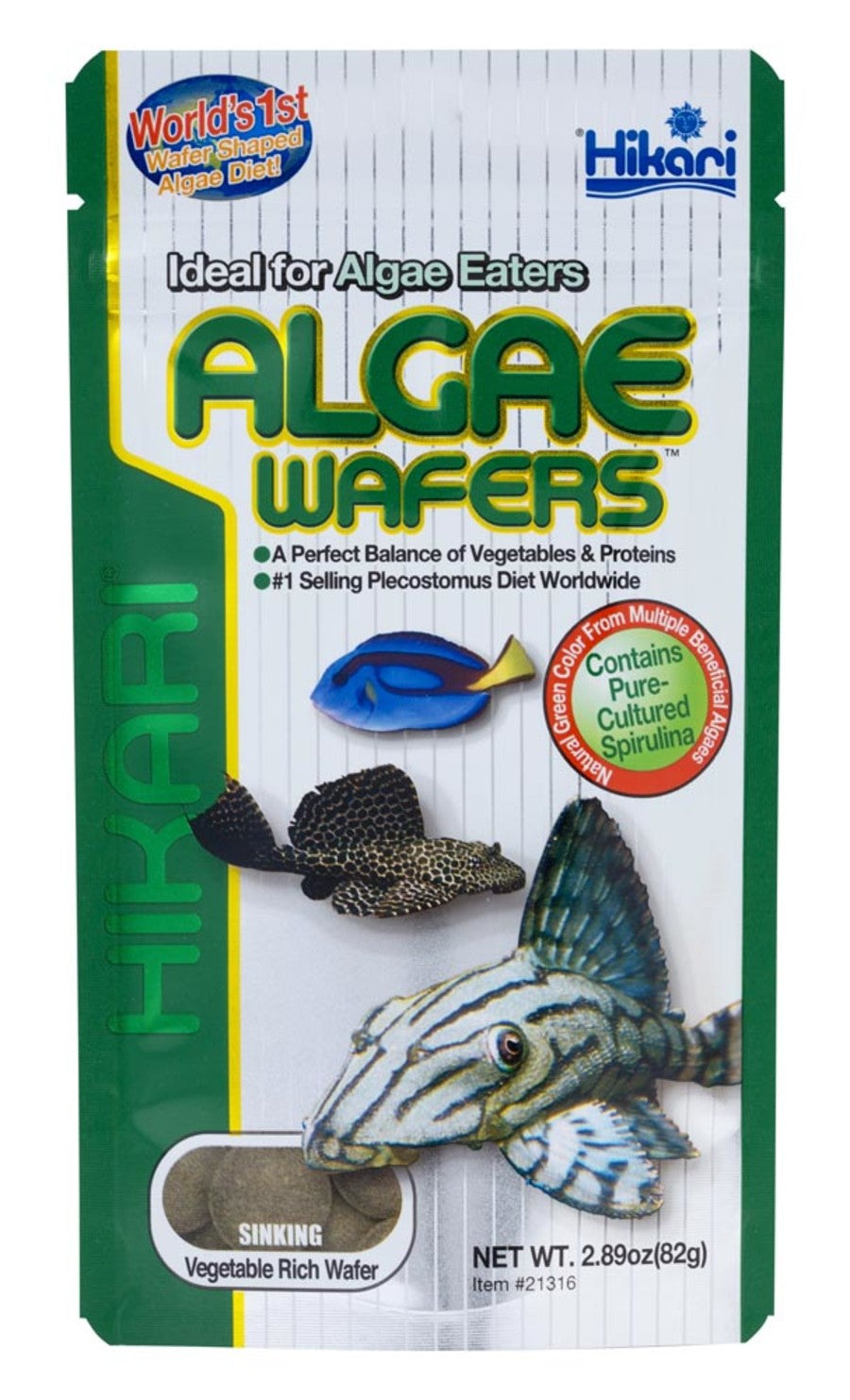 Hikari Algae Wafers | Livestock Food | Largest Tropical Fish Selection at Your Local Fish Store