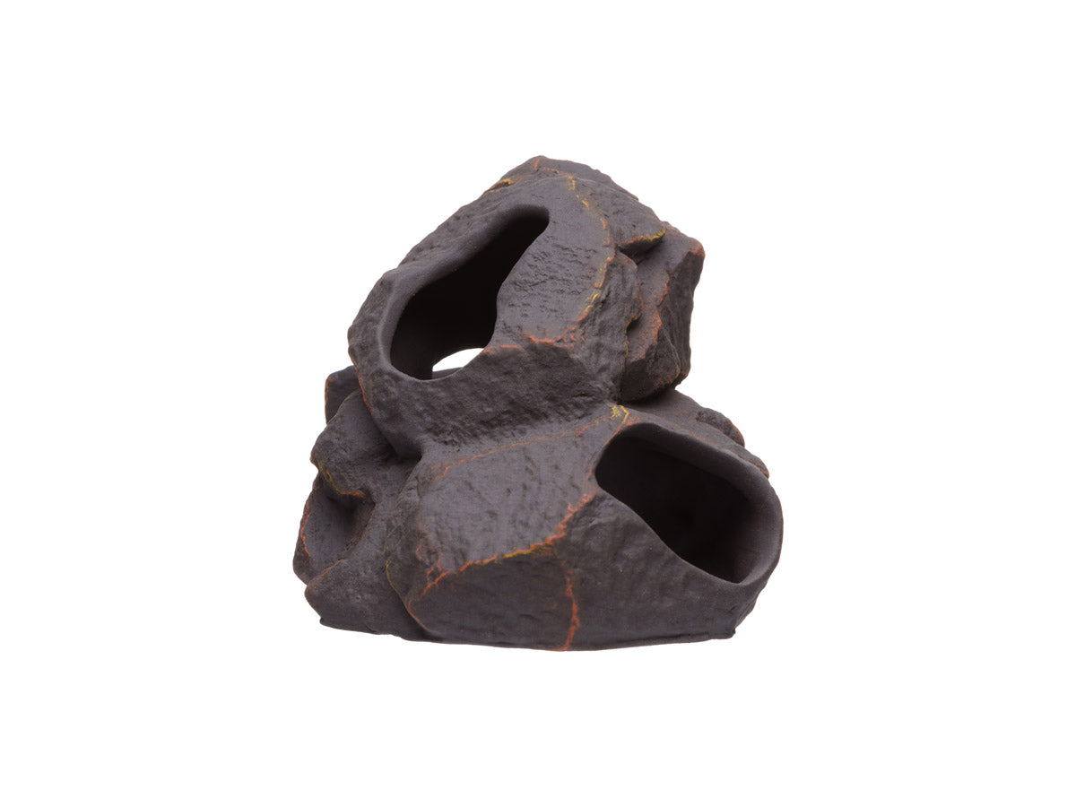 Pleco Ceramics -Magma Rock-Stone | Decoration | Largest Tropical Fish Selection at Your Local Fish Store