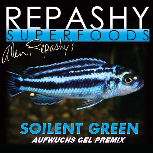 Repashy Soilent Green Aufwuchs Gel Pre Mix | Livestock Food | Largest Tropical Fish Selection at Your Local Fish Store
