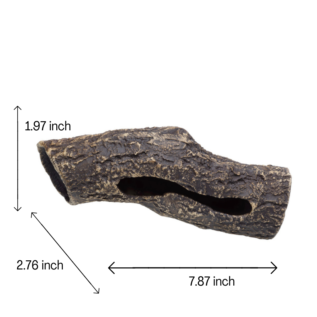 Pleco Ceramics Scape Log | Decoration | Largest Tropical Fish Selection at Your Local Fish Store