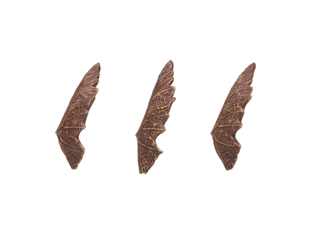 Pleco Ceramics Leaves Fry / Small Fish Hideout (set of 3) | Decoration | Largest Tropical Fish Selection at Your Local Fish Store