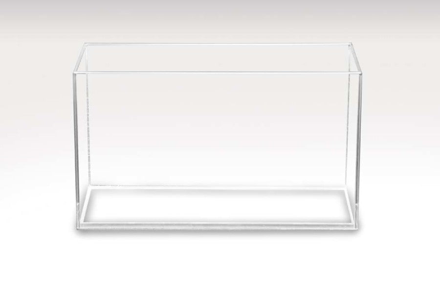 Aquatop High Clarity Rimless Desktop Tall Aquarium 12.7 gal 24" x 8" x 16" | Aquariums | Largest Tropical Fish Selection at Your Local Fish Store