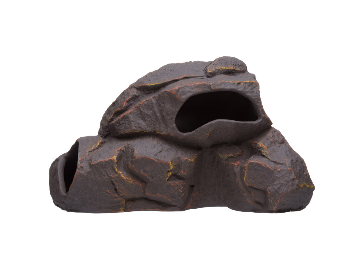 Pleco Ceramics -Magma Rock-Stone | Decoration | Largest Tropical Fish Selection at Your Local Fish Store