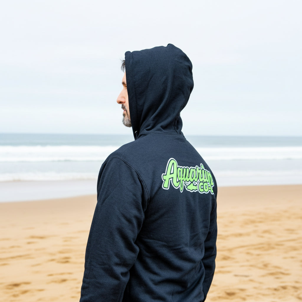 Aquarium Co-Op Green Puffer Hoodie | Aquarium Co-Op | Largest Tropical Fish Selection at Your Local Fish Store
