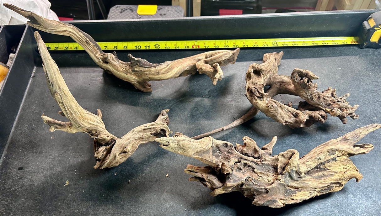 W.Y.S.I.W.Y.G.- 210 - Malaysian Sinking Driftwood (4 pieces)