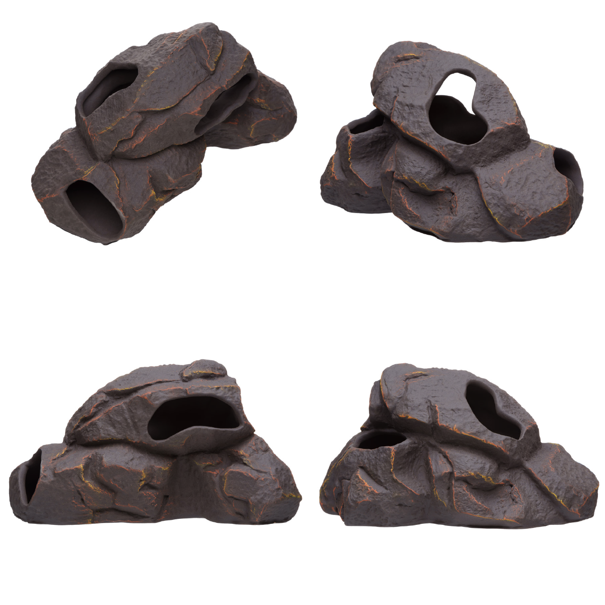 Pleco Ceramics -Magma Rock-Stone | Decoration | Largest Tropical Fish Selection at Your Local Fish Store