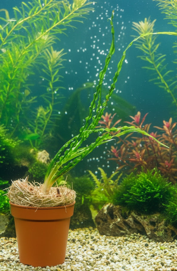Crinum calamistratum Potted - WP518 | Potted Plants | Largest Tropical Fish Selection at Your Local Fish Store