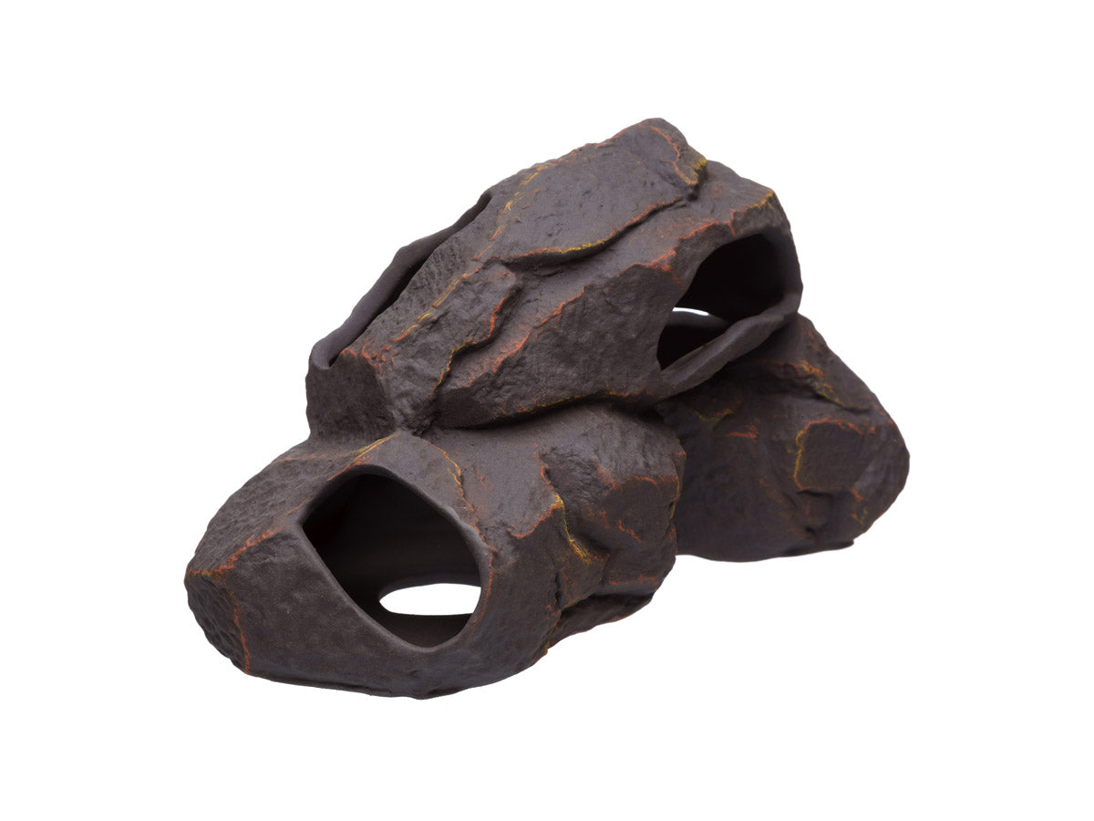 Pleco Ceramics -Magma Rock-Stone | Decoration | Largest Tropical Fish Selection at Your Local Fish Store
