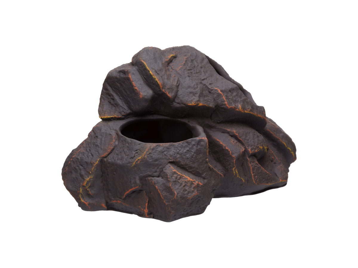 Pleco Ceramics -Magma Rock-Stone | Decoration | Largest Tropical Fish Selection at Your Local Fish Store