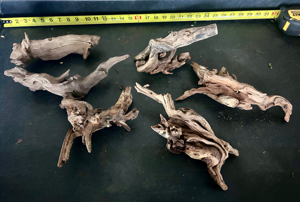 W.Y.S.I.W.Y.G.- 403 - Malaysian Mangrove Wood 6 pieces