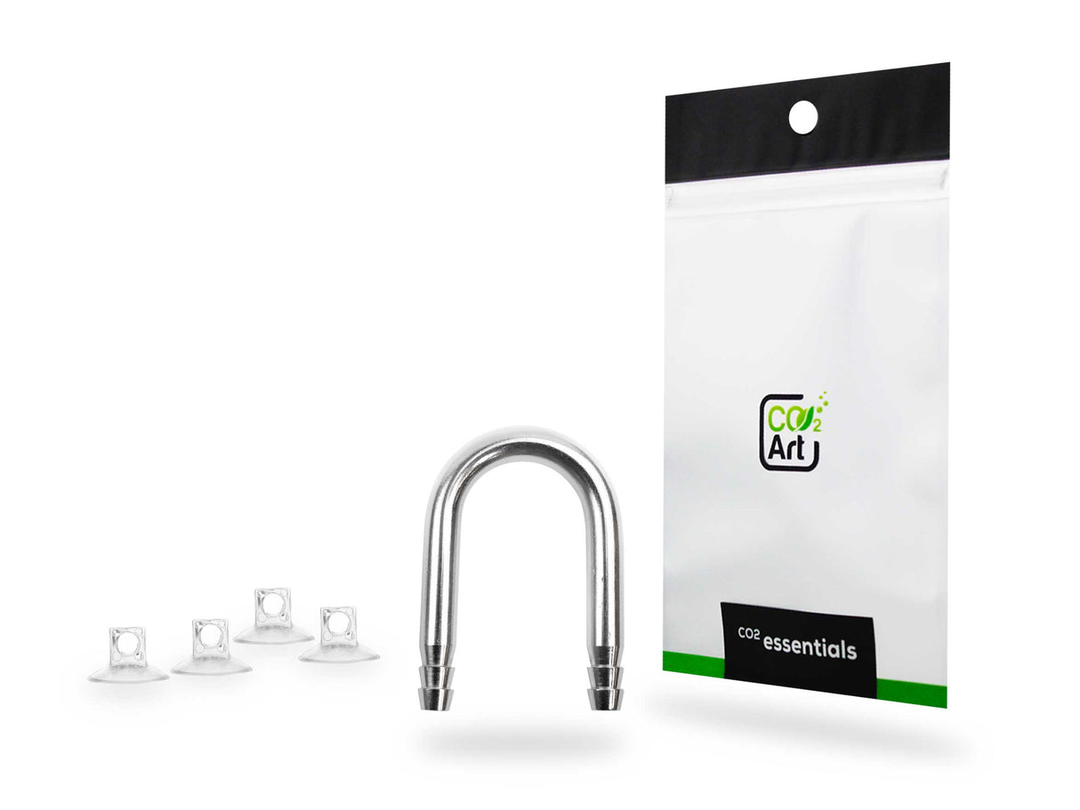 Co2 Art - SS-Series U-Bend Stainless Steel Tubing Connector | CO2 Supplies | Largest Tropical Fish Selection at Your Local Fish Store