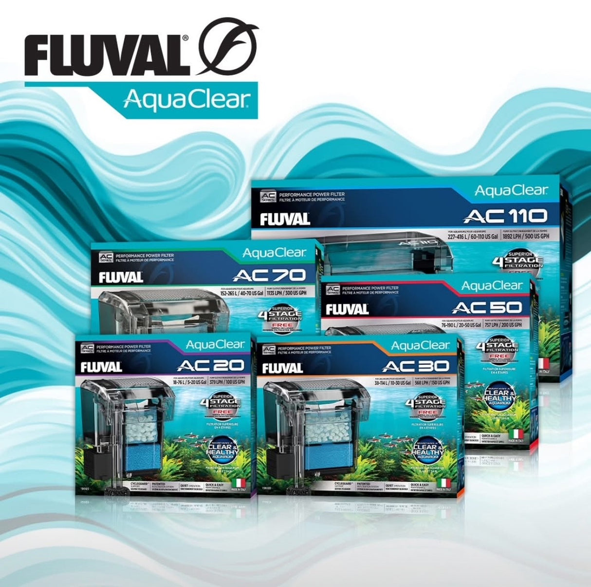 Fluval - Aquaclear Power Filters | Filters & Accessories | Largest Tropical Fish Selection at Your Local Fish Store