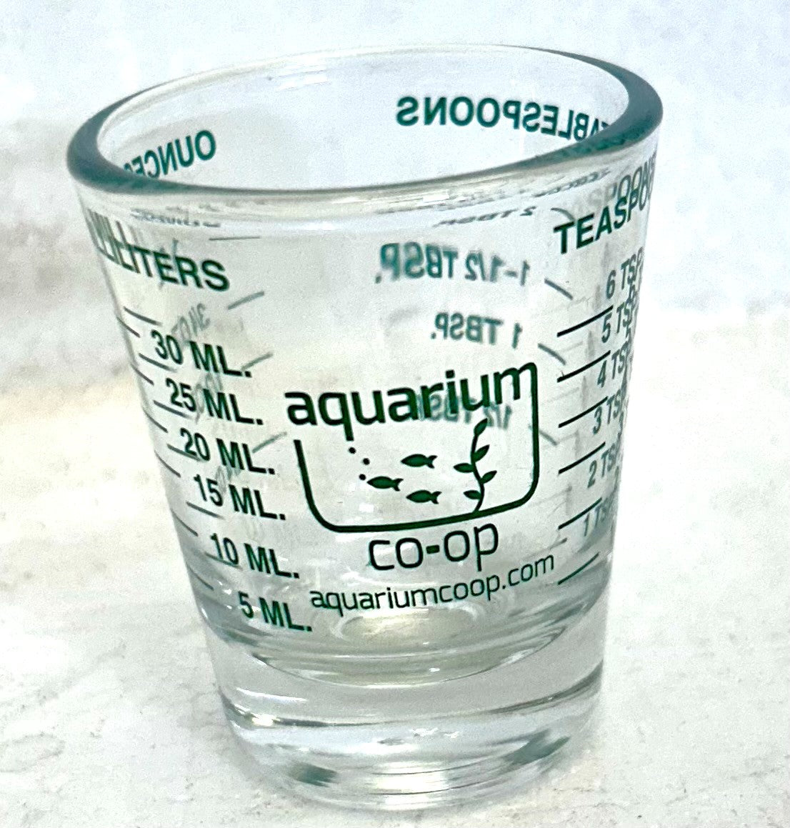 Aquarium Co-Op Measuring Glass | Water Care & Treatment | Largest Tropical Fish Selection at Your Local Fish Store