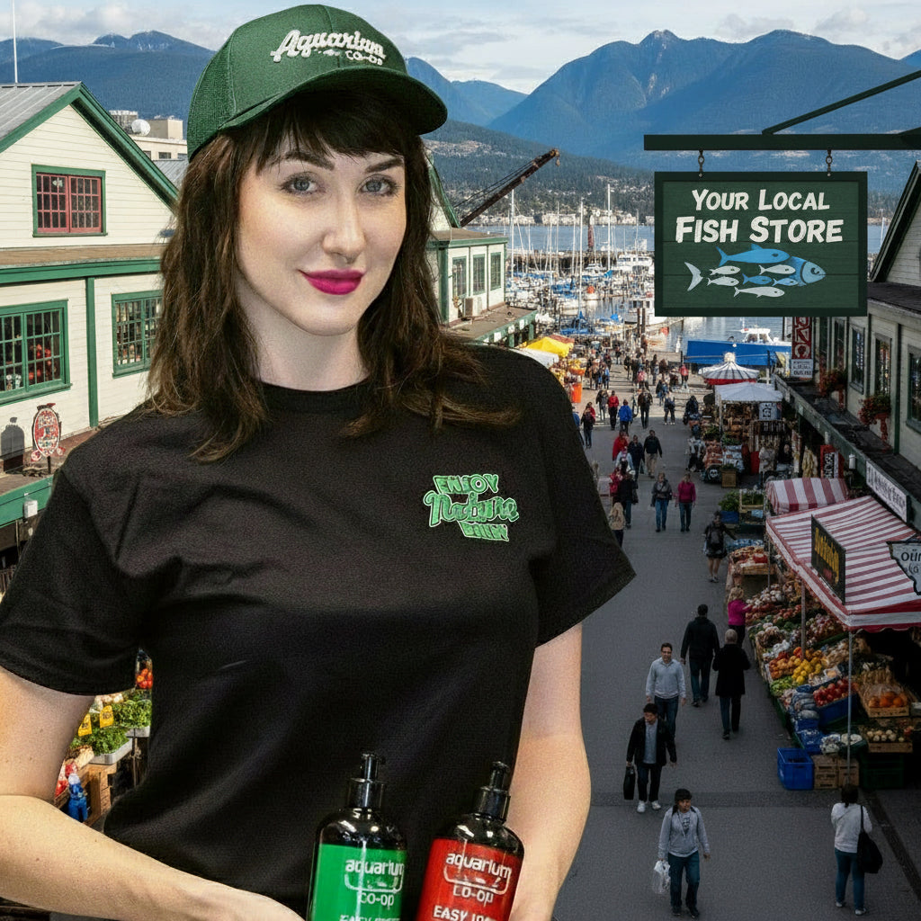 Aquarium Co-Op Baseball Logo Snapback Hat | Aquarium Co-Op | Largest Tropical Fish Selection at Your Local Fish Store