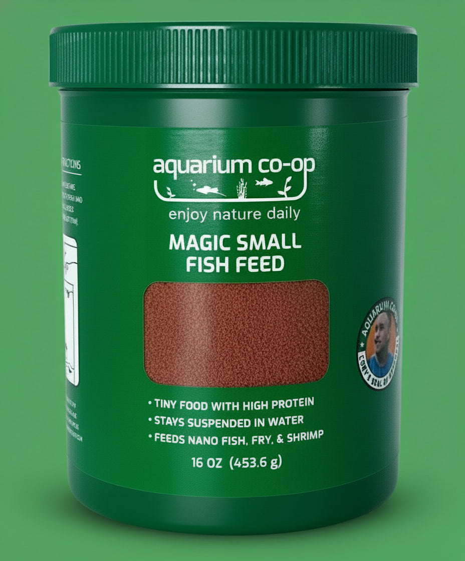 Aquarium Co-Op Magic Small Feed | Livestock Food | Largest Tropical Fish Selection at Your Local Fish Store Canada