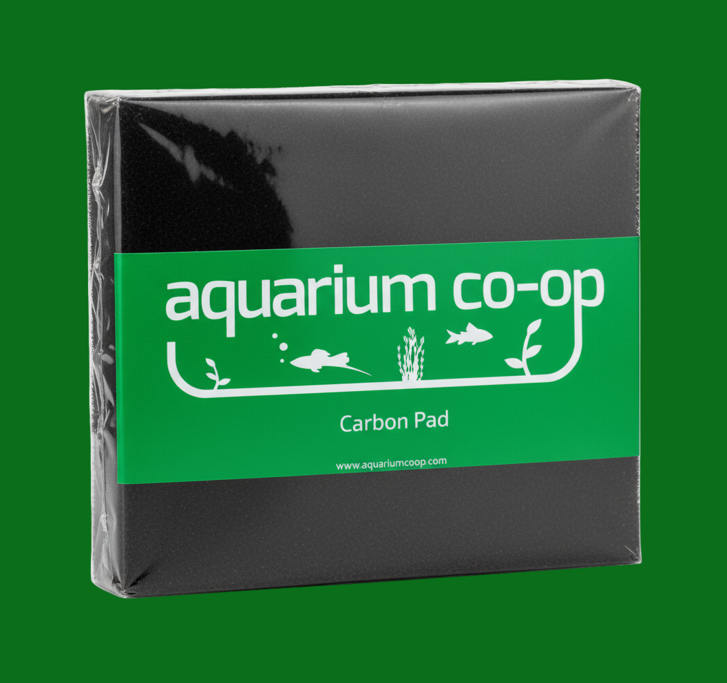 Aquarium Co-op carbon pad remove tannis