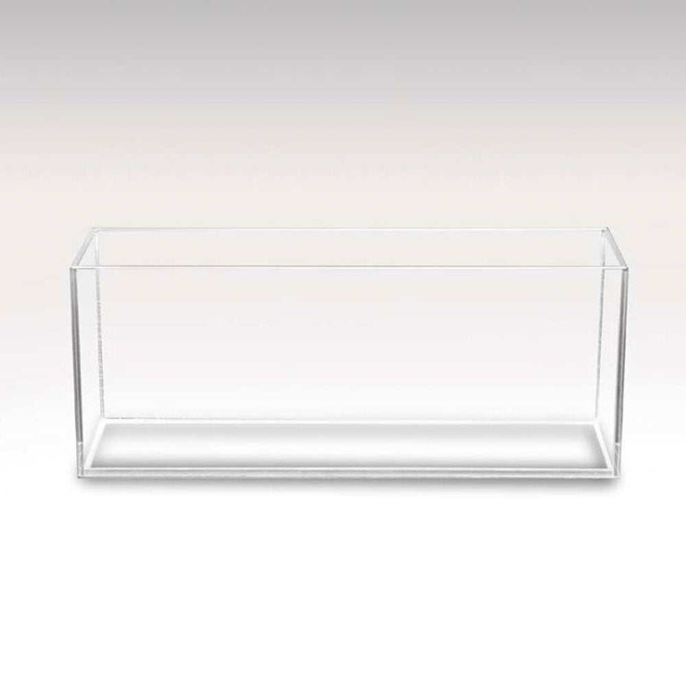 Aquatop High Clarity Bookshelf Rimless Aquarium 6.5 gal - 24" x 7" x 9" | Aquariums | Largest Tropical Fish Selection at Your Local Fish Store