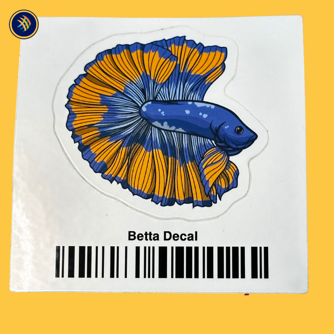 Aquarium Co-Op Fish Sticker Decals | Decoration | Largest Tropical Fish Selection at Your Local Fish Store