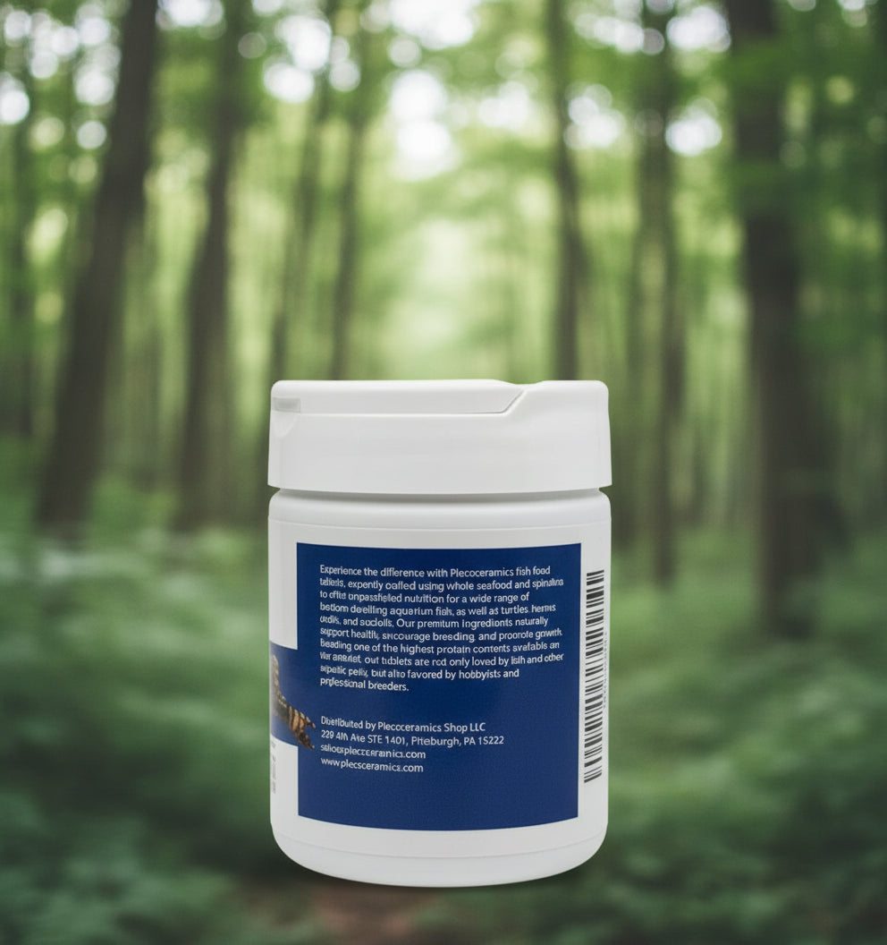 Pleco Ceramics High Protein Bottom Feeder Tablets with shrimp 50g | Livestock Food | Largest Tropical Fish Selection at Your Local Fish Store