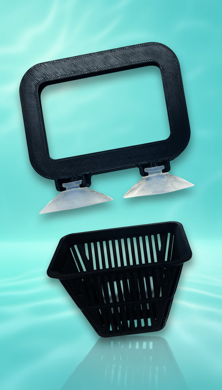 Aquarium Co-Op Easy Feeding Basket & Ring