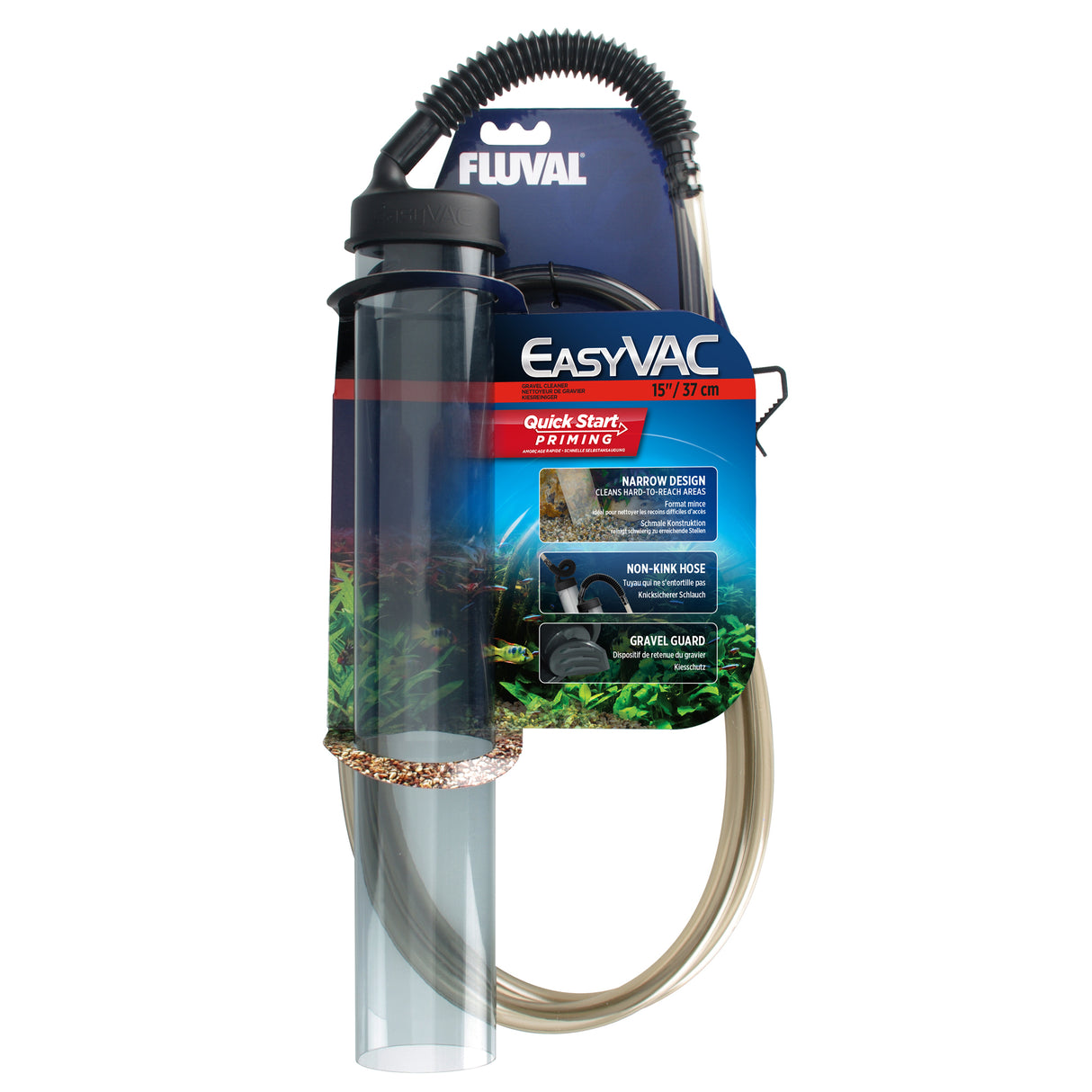 Fluval EasyVac Gravel Cleaner | Water Care & Treatment | Largest Tropical Fish Selection at Your Local Fish Store