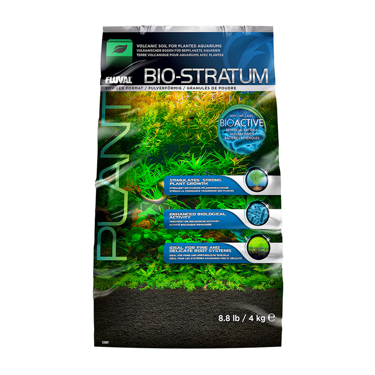 Fluval Bio Plant and Shrimp Stratum | Substrates & Hardscape | Largest Tropical Fish Selection at Your Local Fish Store