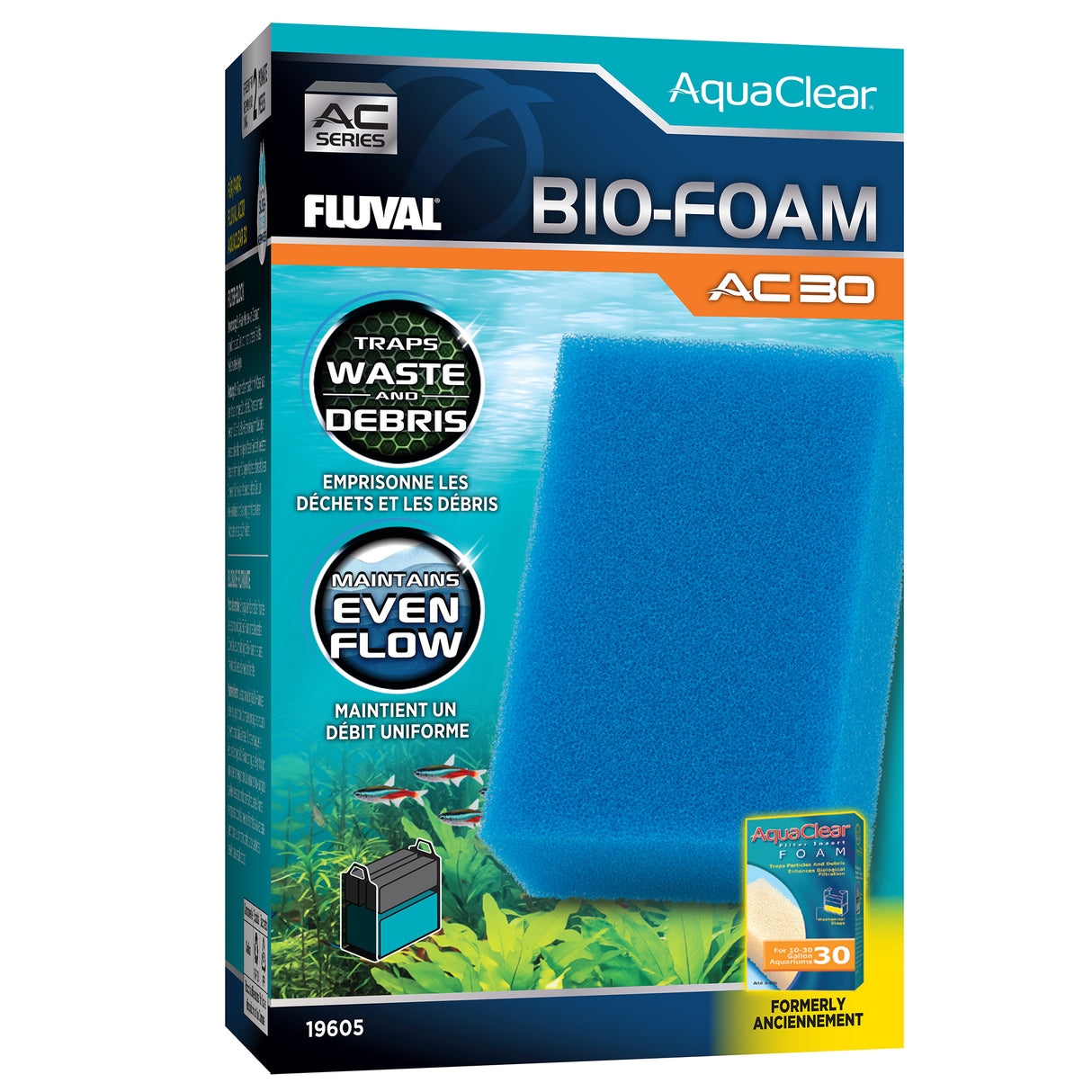Bio-Foam for AC30 AquaClear Power Filters 19605 | Filters & Accessories | Largest Tropical Fish Selection at Your Local Fish Store