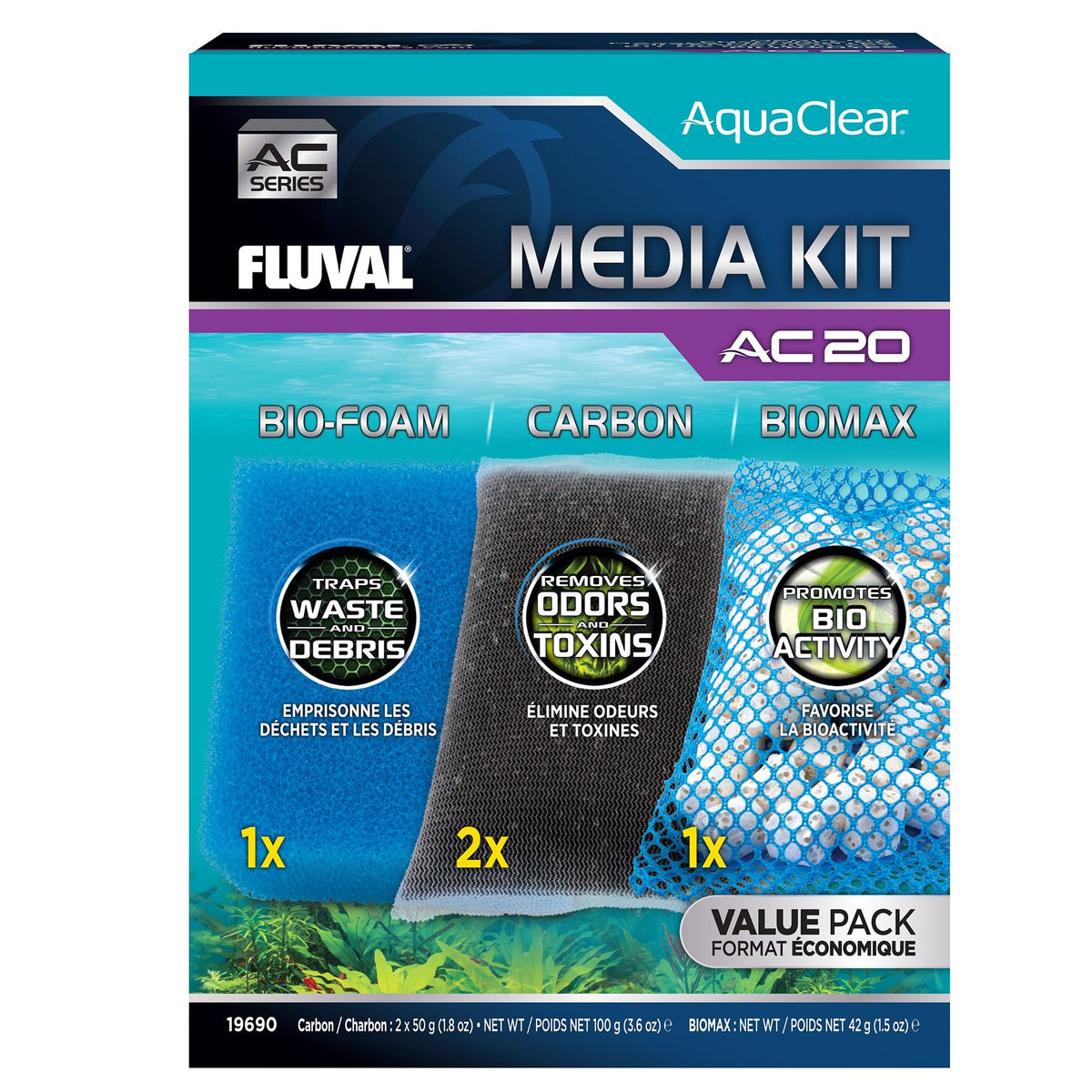 Fluval - Aquaclear Media Maintenance Kit AC Power Filters | Filters & Accessories | Largest Tropical Fish Selection at Your Local Fish Store