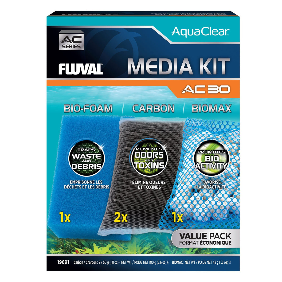 Fluval - Aquaclear Media Maintenance Kit AC Power Filters | Filters & Accessories | Largest Tropical Fish Selection at Your Local Fish Store