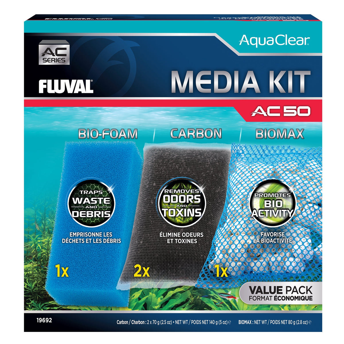 Fluval - Aquaclear Media Maintenance Kit AC Power Filters | Filters & Accessories | Largest Tropical Fish Selection at Your Local Fish Store