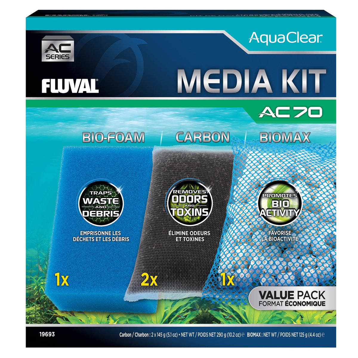 Fluval - Aquaclear Media Maintenance Kit AC Power Filters | Filters & Accessories | Largest Tropical Fish Selection at Your Local Fish Store