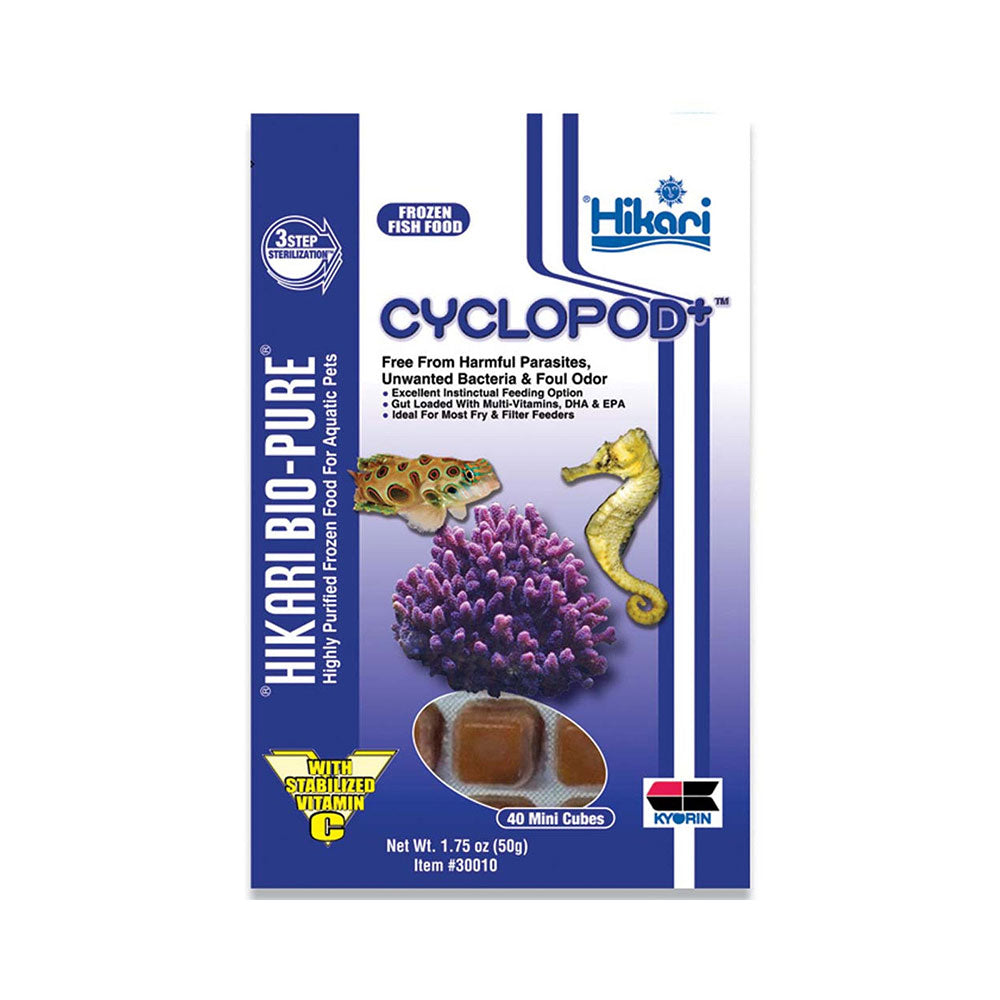 Hikari Frozen Cyclopod+ 1.75oz | Livestock Food | Largest Tropical Fish Selection at Your Local Fish Store