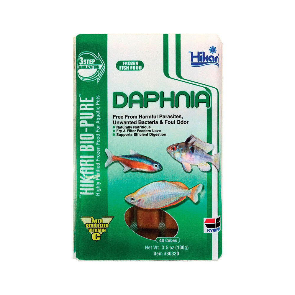 Hikari Frozen Daphnia 3.5oz cube | Livestock Food | Largest Tropical Fish Selection at Your Local Fish Store