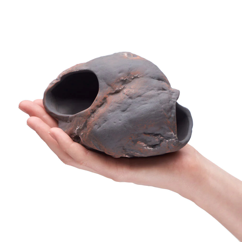 Pleco Ceramics Cichlid Stone - Magma Rock | Decoration | Largest Tropical Fish Selection at Your Local Fish Store