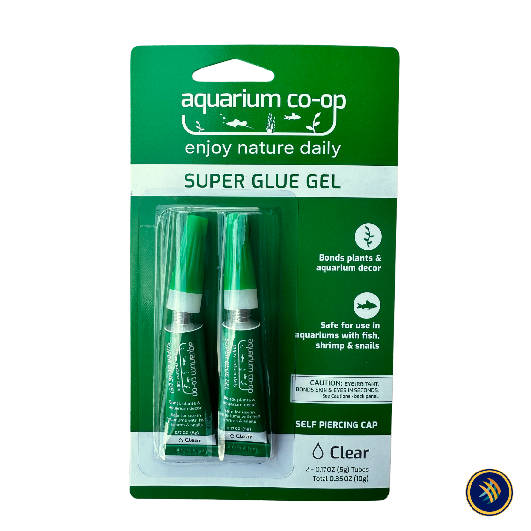 Aquarium Co-Op Super Glue Gel (2 Pack) | Aquascaping Tools | Largest Tropical Fish Selection at Your Local Fish Store