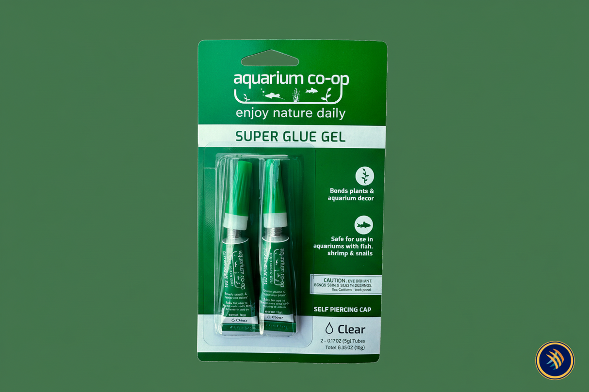 Aquarium Co-Op Super Glue Gel (2 Pack) | Aquascaping Tools | Largest Tropical Fish Selection at Your Local Fish Store