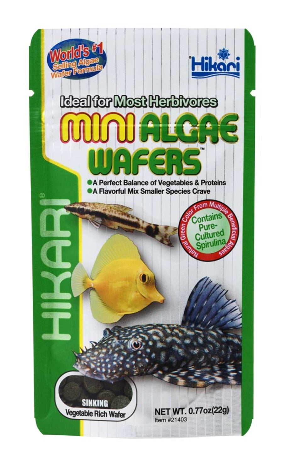Hikari Algae Wafers | Livestock Food | Largest Tropical Fish Selection at Your Local Fish Store
