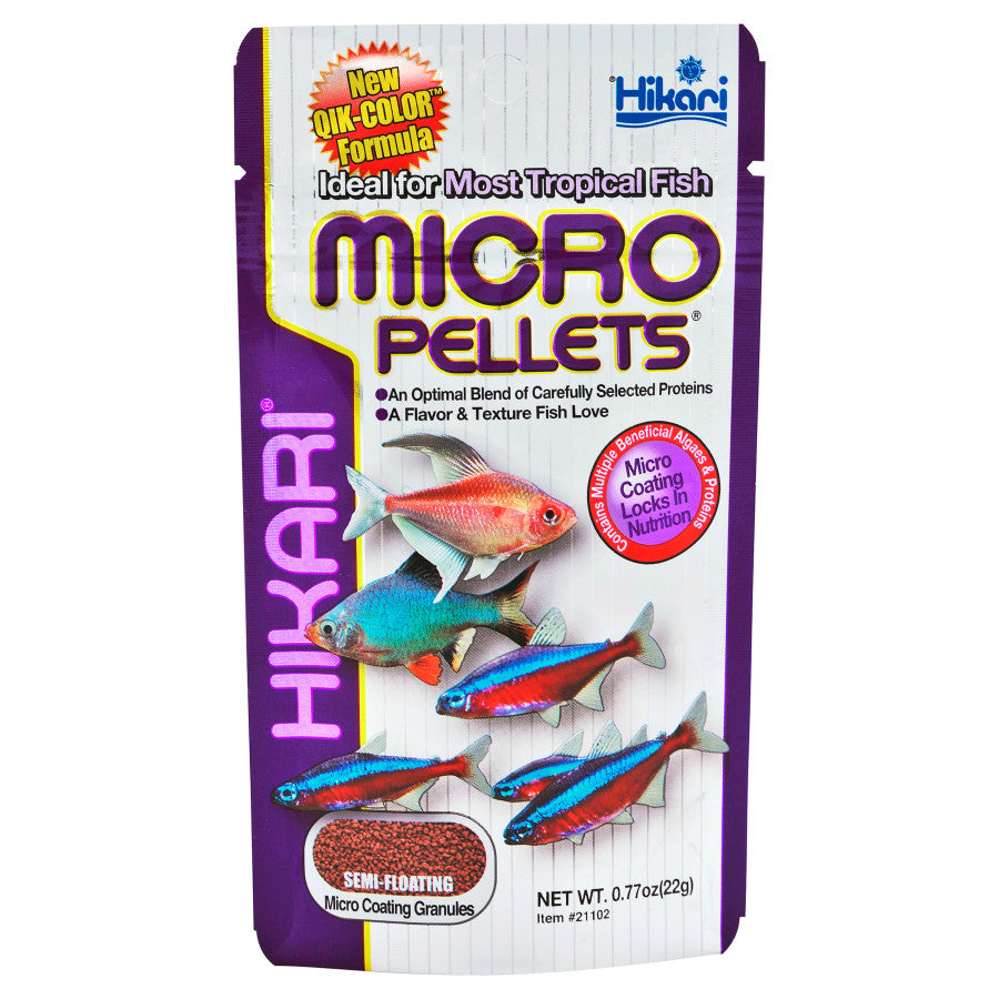 Hikari Micro Pellets 22g Aprils Aquarium Vancouver yourlocalfishstore.com