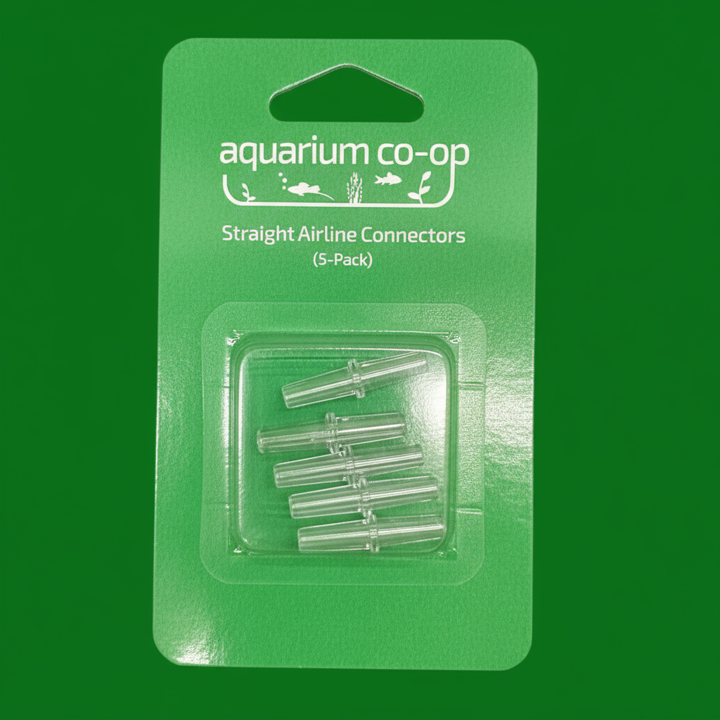 Aquarium Co-Op Straight Airline Connector | Filters & Accessories | Largest Tropical Fish Selection at Your Local Fish Store