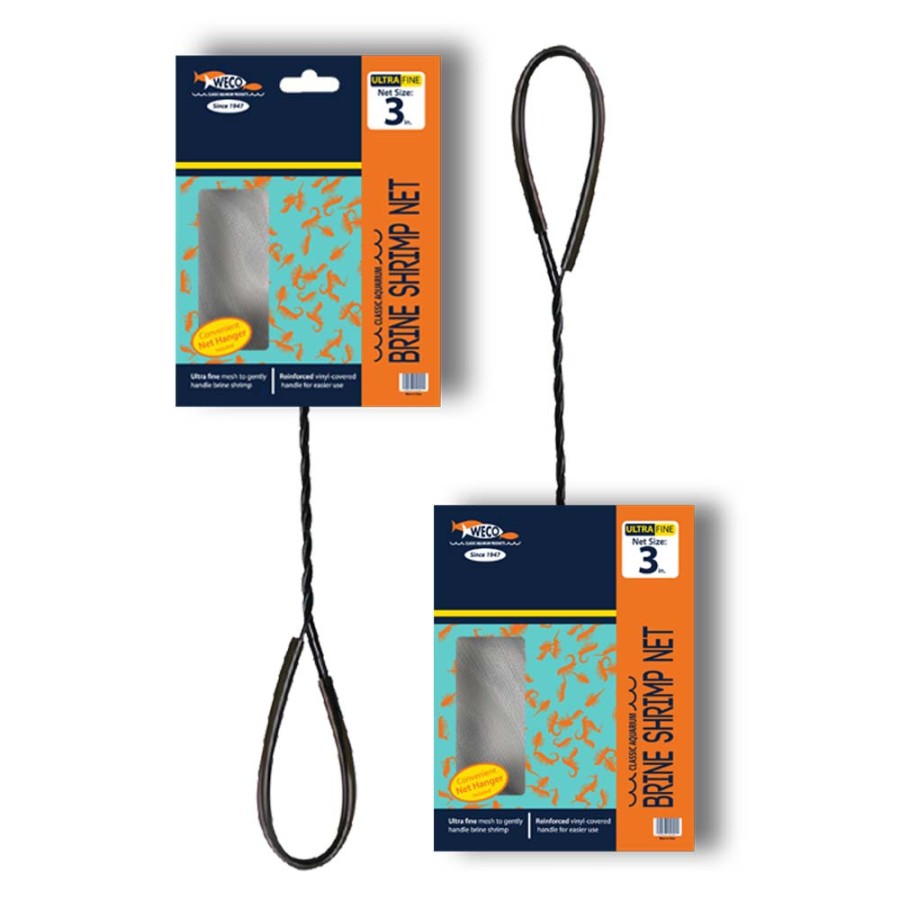 Weco Products Brine Shrimp Net 3" Ultra-Fine | Livestock Food | Largest Tropical Fish Selection at Your Local Fish Store