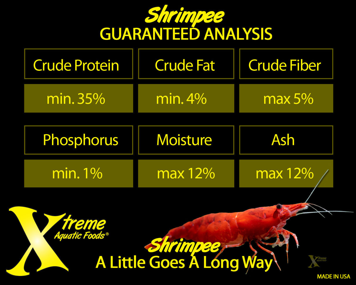 Xtreme Shrimpee | Livestock Food | Largest Tropical Fish Selection at Your Local Fish Store