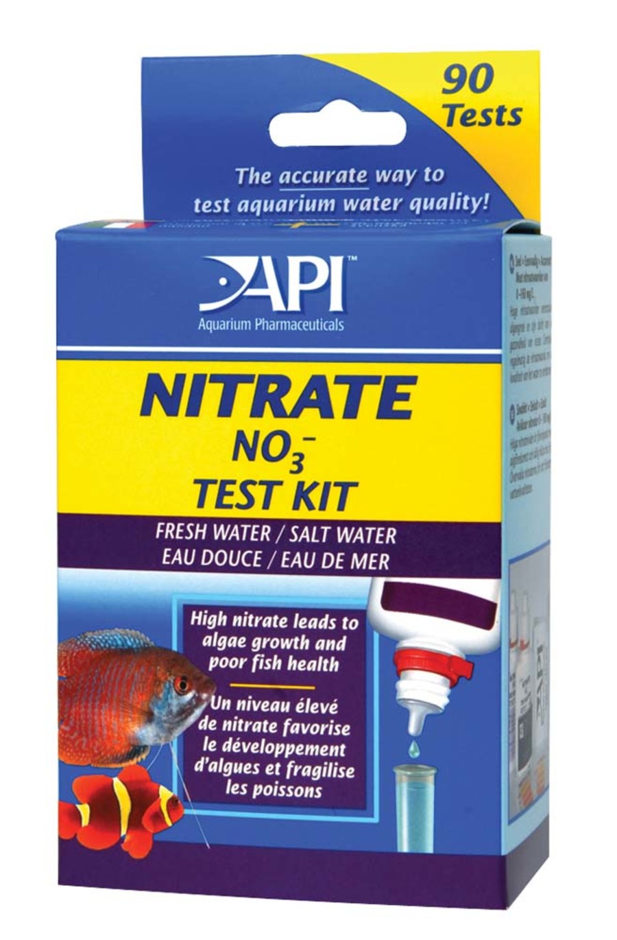 API Nitrate Test Kit for Freshwater and Saltwater Aquarium | Water Care & Treatment | Largest Tropical Fish Selection at Your Local Fish Store