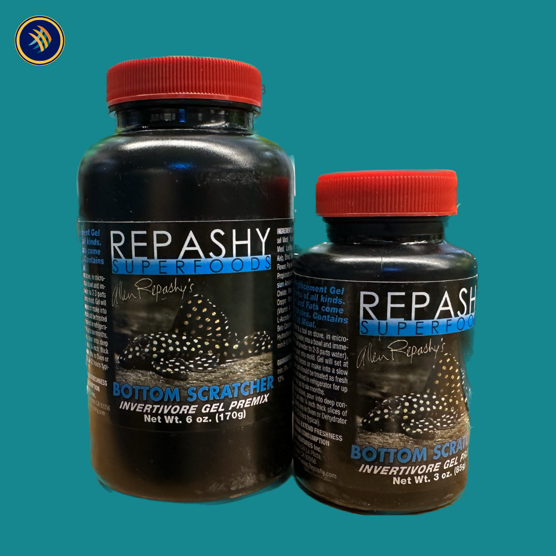 Repashy Bottom Scratcher | Livestock Food | Largest Tropical Fish Selection at Your Local Fish Store