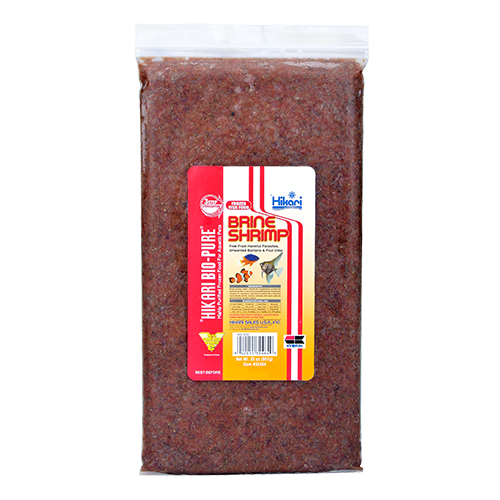 Hikari Frozen Brine Shrimp 32oz Flat Pack | Livestock Food | Largest Tropical Fish Selection at Your Local Fish Store