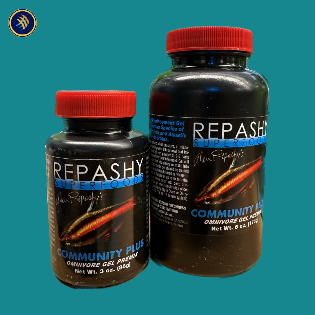 Repashy Community Plus Omnivore Gel Premix | Livestock Food | Largest Tropical Fish Selection at Your Local Fish Store