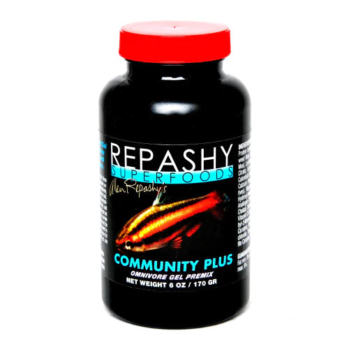Repashy Community Plus Omnivore Gel Premix | Livestock Food | Largest Tropical Fish Selection at Your Local Fish Store