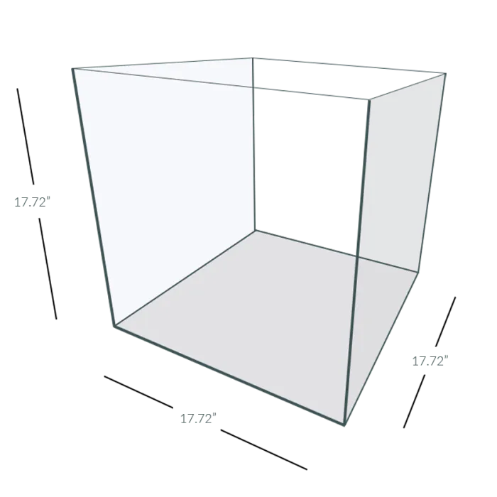 IceCap Rimless Glass Cube Aquarium | Aquariums | Largest Tropical Fish Selection at Your Local Fish Store