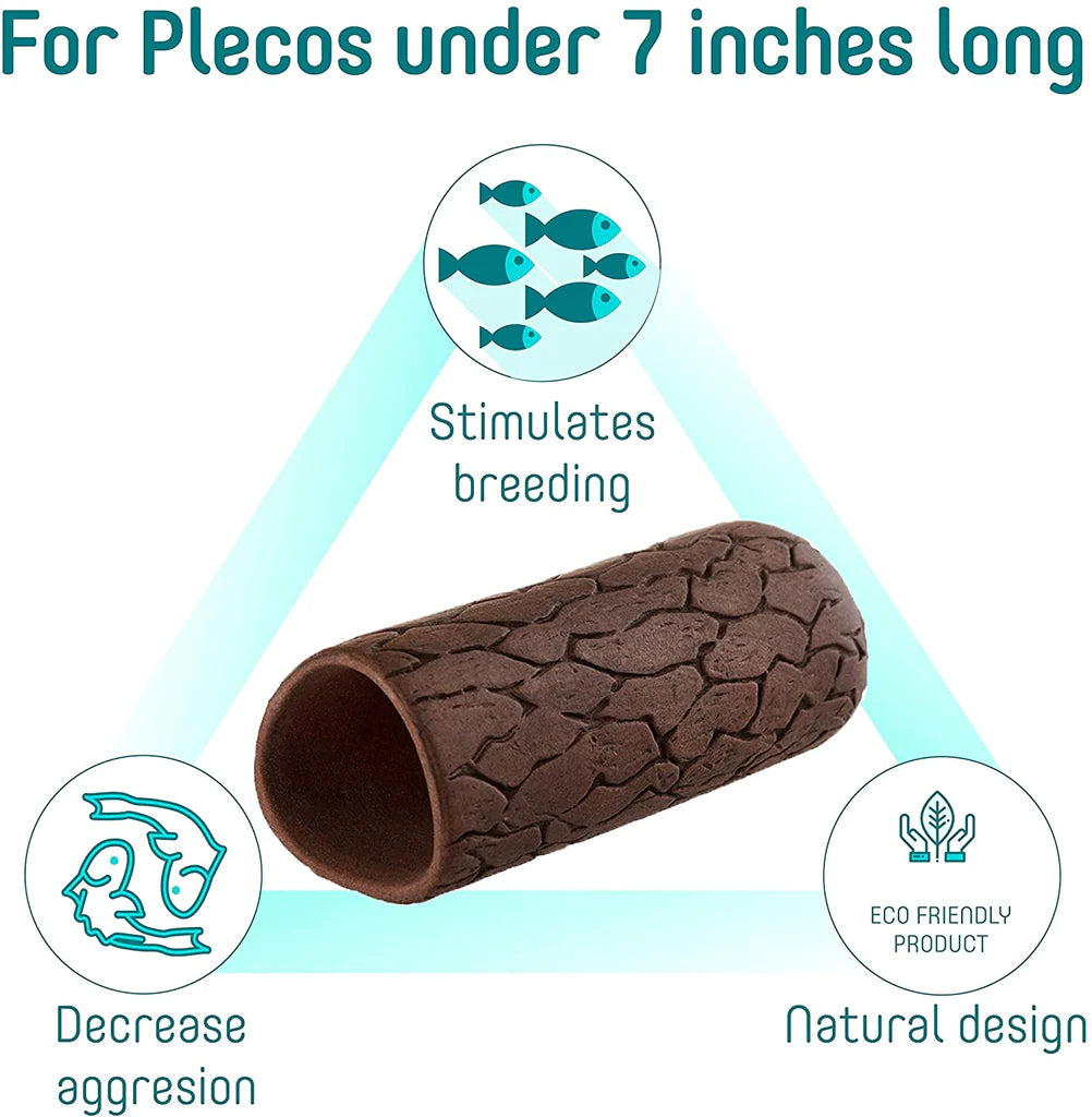 Pleco Ceramics Pleco Cave - Medium | Decoration | Largest Tropical Fish Selection at Your Local Fish Store