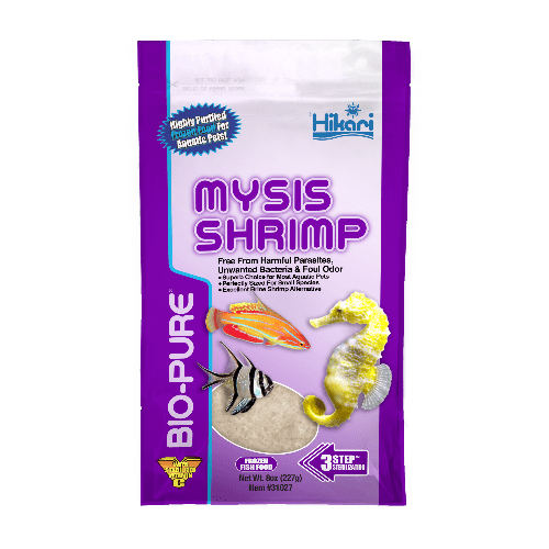 Hikari Mysis Shrimp Flat Pack Bio Pure 8oz | Livestock Food | Largest Tropical Fish Selection at Your Local Fish Store